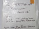 SUPERTRAMP BREAKFAST IN AMERICA  NM/NM TEST PRESSING w CUE VINYL LP L56