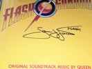 Sam Jones Signature Flash Gordon 1980 Queen OST Soundtrack Autograph LP Mint ++
