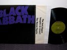 BLACK SABBATH Master Of Reality LP 1st Press Green Labels WB Embossed w/SHRINK