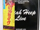 URIAH HEEP / LIVE JAPAN ISSUE DOUBLE LP W/OBI, INNER*2, FILED BOOKLET, INSERT