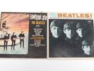 Beatles 2 LP Lot-Something New+Meet the Beatles green logo Capitol VG