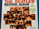 The Beatles' Second Album US Orig'64 Capitol DJ Promo Copy Sticker Rubber Stamp