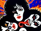ORIGINAL 1976 PAUL TEAR DROP COVER KISS ROCK AND ROLL OVER VINYL LP ACE FREHLEY