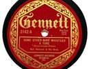 HOT DANCE: BOB DEIKMAN & HIS ORCH. ’SOME OTHER BIRD WHISTLED A TUNE’ GENNETT 78