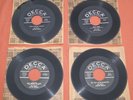 4 Bill Haley And His Comets Decca 45 Records, incl. Rock Around The Clock