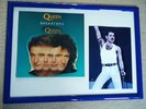 QUEEN BREAKTHRU UK SHAPED LIMITED EDITION PICTURE DISC VINYL 1989+LIVE AID PHOTO