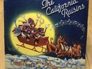 Christmas with the California Raisins LP 1988 Vinyl Record
