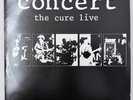 THE CURE Concert The Cure Live 1st issue 1984 UK LP FIXH 10 goth