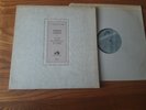 BACH / Pablo CASALS cello  FRENCH LP  LVSM GRAVURES COLH 16  Dowel Spine  EX