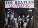 The Beatles 45rpm Picture Sleeve Only “I Feel Fine” Capitol 5327 Nice