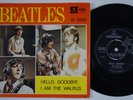 BEATLES Hello, Goodbye RARE Sweden 45 STUNNING SLEEVE  I Am The Walrus swedish