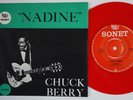 CHUCK BERRY Nadine  M- Sweden 45 RED VINYL r&b rock'n'roll swedish HEAR