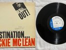 JACKIE MCLEAN Destination....Out  BLUE NOTE JAZZ LP RVG EAR NYUSA DG