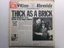 JETHRO TULL THICK AS A BRICK CHRYSALIS CHR 1003 IAN ANDERSON PROG NEWSPAPER