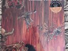Slayer Hell Awaits Vinyl Record (Orange Black Split) with Poster