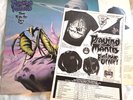 PRAYING MANTIS TIME TELLS NO LIES vinyl lp with Rare Merch ordering form NWOBHM