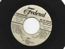 DOOWOP R&B bw/ ROCKER 45 - TENDERFOOTS - SINDY  - HEAR -1955 BIO PROMO FEDERAL