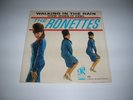 Rock & Roll Picture Sleeve only  -  The Ronettes  -  Walking In The Rain -  1964