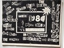 1984 Punk Rock Calendar Flipside Black Flag D.I. Sin 34 Rare 500 Made Zine