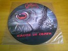 OBITUARY LP CAUSE OF DEATH PICTURE DISC Roadrunner RO 9370 8 UK 1990 SINISTER