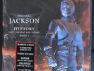 MICHAEL JACKSON HIStory Past Present Future '95 3-LP Box Set + Promo Flat Poster