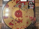 Slayer Hell Awaits LP 2008 US Metal Blade 3984-14031-1 Gold Blood Splatter