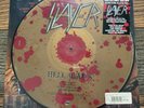 Slayer Hell Awaits LP 2008 US Metal Blade 3984-14031-1 Gold Blood Splatter