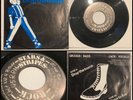 STARS AND STRIPES Drop The Bomb 7” Vinyl Blue Foil-Last Rights Negative FX STP