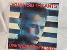 Adam and the Ants - Dirk Wears White Sox LP Vinyl Epic Records (1983) VG+
