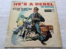 THE CRYSTALS   HE'S A REBEL ** 1963 UK 1st Plum LONDON LP *GOOD+ only
