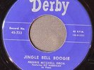 FREDDIE MITCHELL   Jingle Bell Boogie / Auld Lang Syne Boogie   DERBY 723