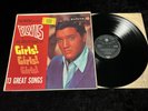 ELVIS PRESLEY LP RD-7534 GIRLS  GIRLS  GIRLS  ORIGINAL UK SILVER NM/MT BEAUTY