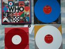 THE WHO - WHO - RED WHITE & BLUE VINYL -TRIPLE VINYL SET-WEBSITE EXCLUSIVE *NEW*