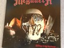 MEGADETH KILLING IS MY BUSINESS MX 8015 COMBAT GREEN LABEL LP 1985