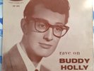 BUDDY HOLLY, RAVE ON, 1962 CORAL LABEL EP, R&R, VINYL & SLEEVE EX OR BETTER.