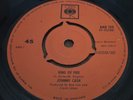 JOHNNY CASH  RING OF FIRE / I'D STILL BE THERE UK CBS 1963 EX COND