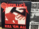 Metallica Kill 'Em All LP Elektra Label Promo Vinyl 1988