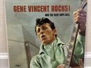 1ST PRESS Gene Vincent Rocks  And The Blue Caps Roll 1958 Vinyl LP T-970