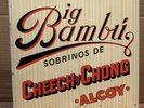Cheech and Chong Big Bambu Vinyl Record SP-77014 Ode With Rolling Paper