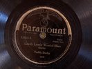 Paramount 12828  (Blind) Teddy Darby  (Guitar NOT piano) 78rpm 1930 BLUES- HEAR