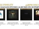THE COMPLETE EAGLES MOBILE FIDELITY STUDIO ALBUMS 6 X ONE STEP SUPERVINYL