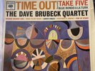 THE DAVE BRUBECK QUARTET Time Out LP 1961 STEREO 2-EYE Vinyl PAUL DESMOND Jazz
