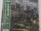 Travis LP Ltd Obi Strip  SIGNED L.A. Times Green Marbled Vinyl