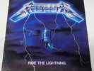 Metallica – Ride The Lightning 1984 Vinyl LP Elektra/Megaforce 60396-1