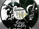Johnny Hallyday et sa Moto Vinyle DECO PASSION-Gravure Laser sur LP