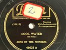 Decca 46027 Sons of the Pioneers Cool Water Tumbling Tumbleweeds Bob Nolan 1942