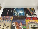 9 Vinyl records Untested (