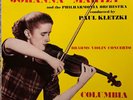 YOHANNA MARTZY ' BRAHMS VIOLIN CONCERTO'  33CX,  RARE,  NICE COPY