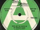 GLADYS KNIGHT- Here are the pieces of my broken  / MARTHA REEVES - No One There