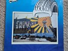 STIFF RECORDS LP THE AKRON COMPILATION V/A 1979 OG UK PRESS BLUE VINYL RARE